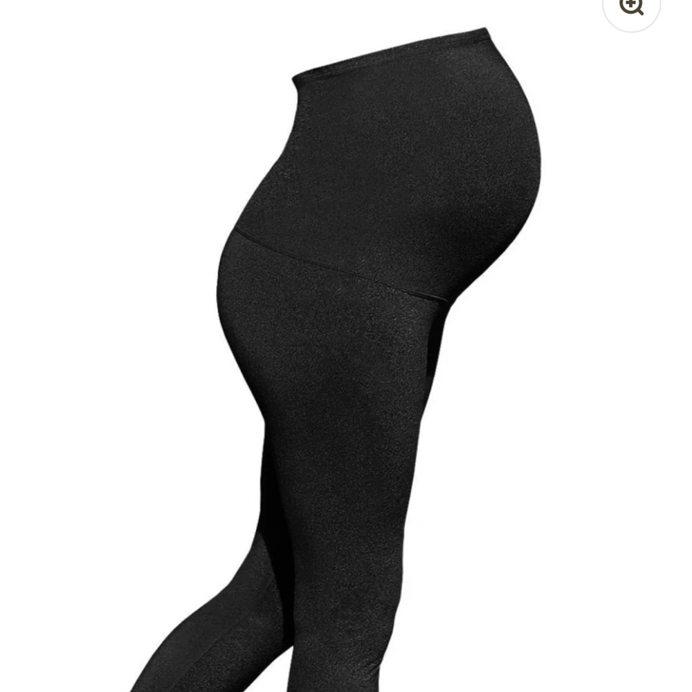 Bao Bei (Lovesteady) Maternity Support 7/8 Leggings - with Pockets (Black)